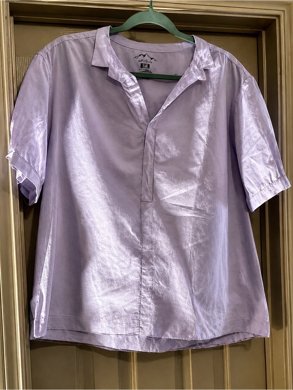 Elegant Lavender Women's Blouse